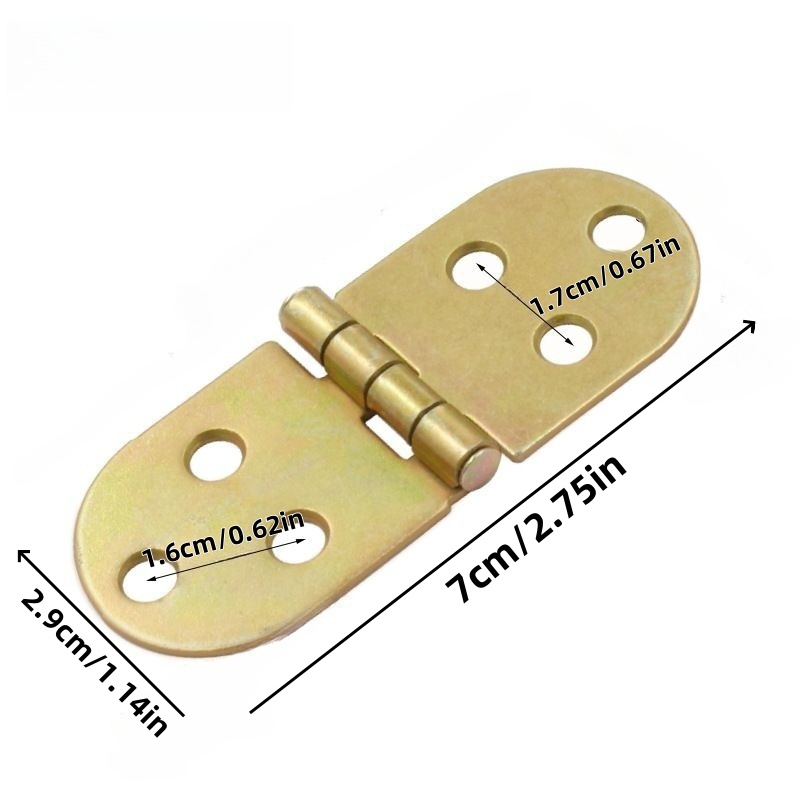 4pcs embedded flip hinge 180 degree cabinet hinge, furniture accessory, suitable for cabinets, drawers, storage cabinets, etc