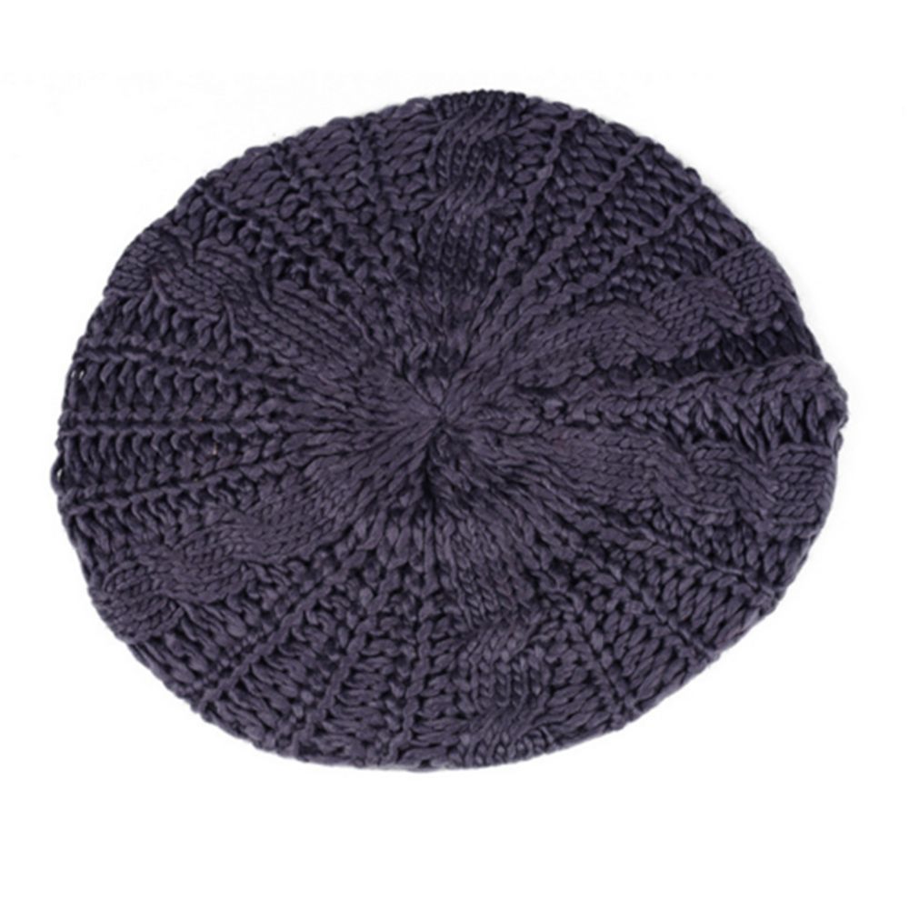 Béret d'artiste français, chapeau de peintre, , vintage, lit en deau, hiver: Gris foncé