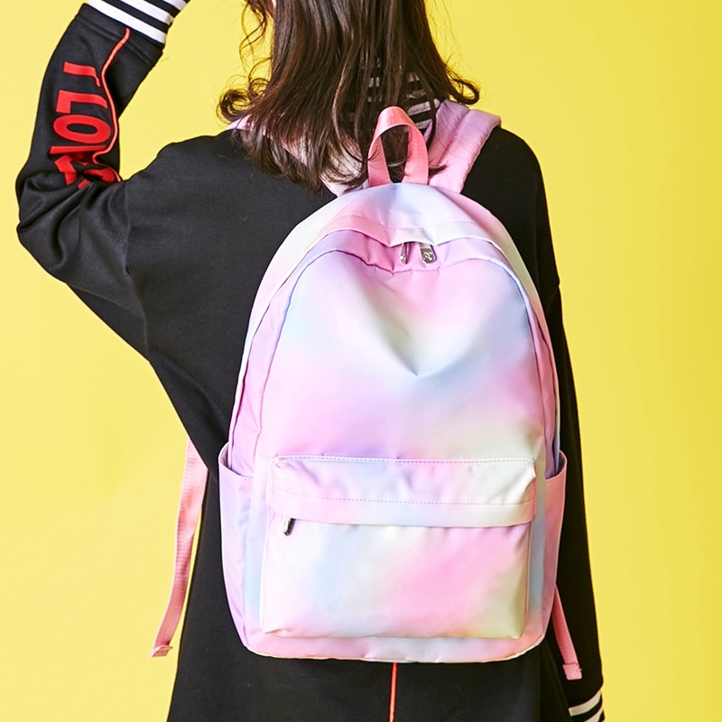 BIG SIZE Print Vrouwen Rugzak Koreaanse Preppy Tiener Meisje Schooltas Casual Reizen Dagelijks Zakken Laptop backpac –