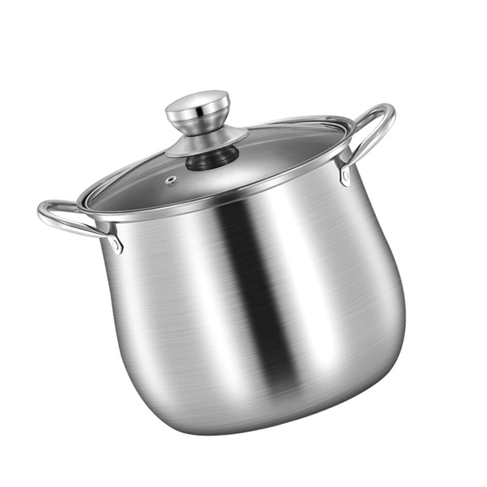 Thickened Soup Pot Stainless Steel Soup Pot Kitchen Multipurpose Soup Pot: Default Title