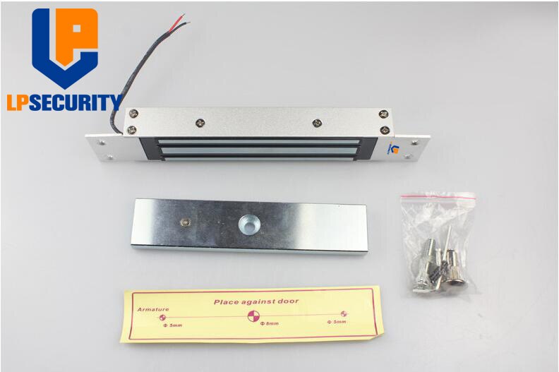 LPSECURITY 180kg/350lbs Concealed Shear Magnetic Lock invisible for door access control system