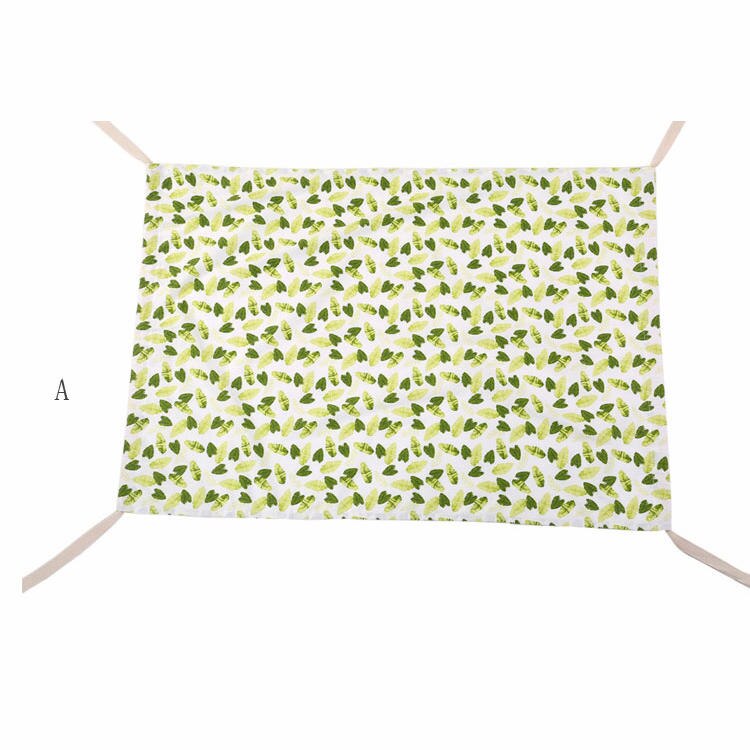 Babybassinet hengekøye for cirb, bomullsstoff innendørs huske, bærbar nyfødt vugge: En