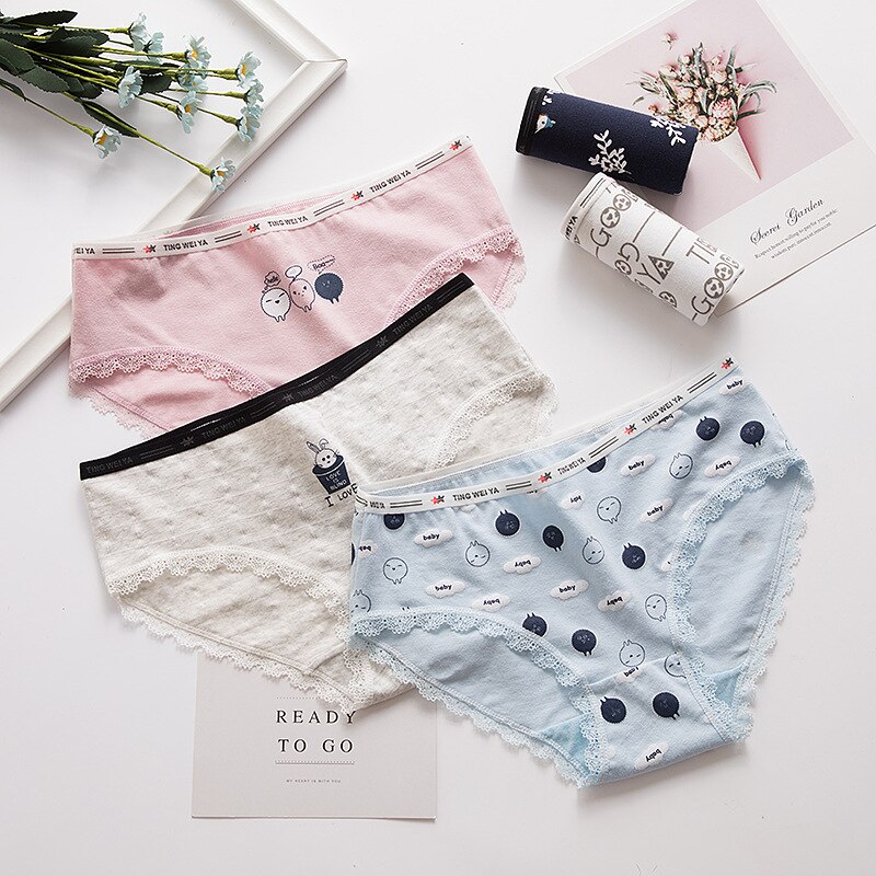 Lot De 5 Culottes Filles BlueY - 100% Coton - Motifs Bluey Et Bingo