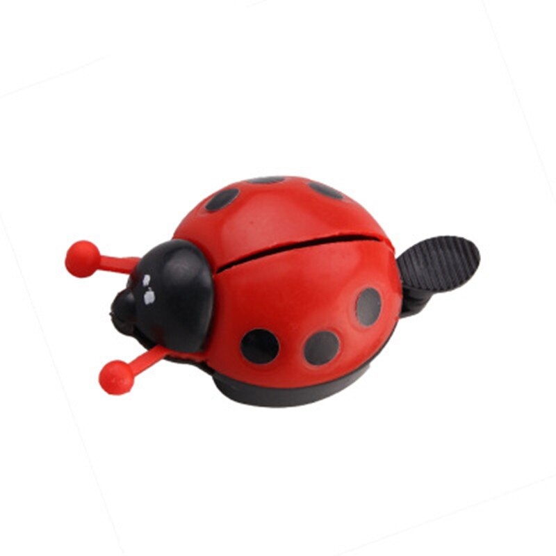 Leuke Fiets Fiets Bel Cartoon Lieveheersbeestje Fietsen Bell Outdoor Ridding Accessoires Sport Bike Ring Kind Rijden Apparatuur: Rood