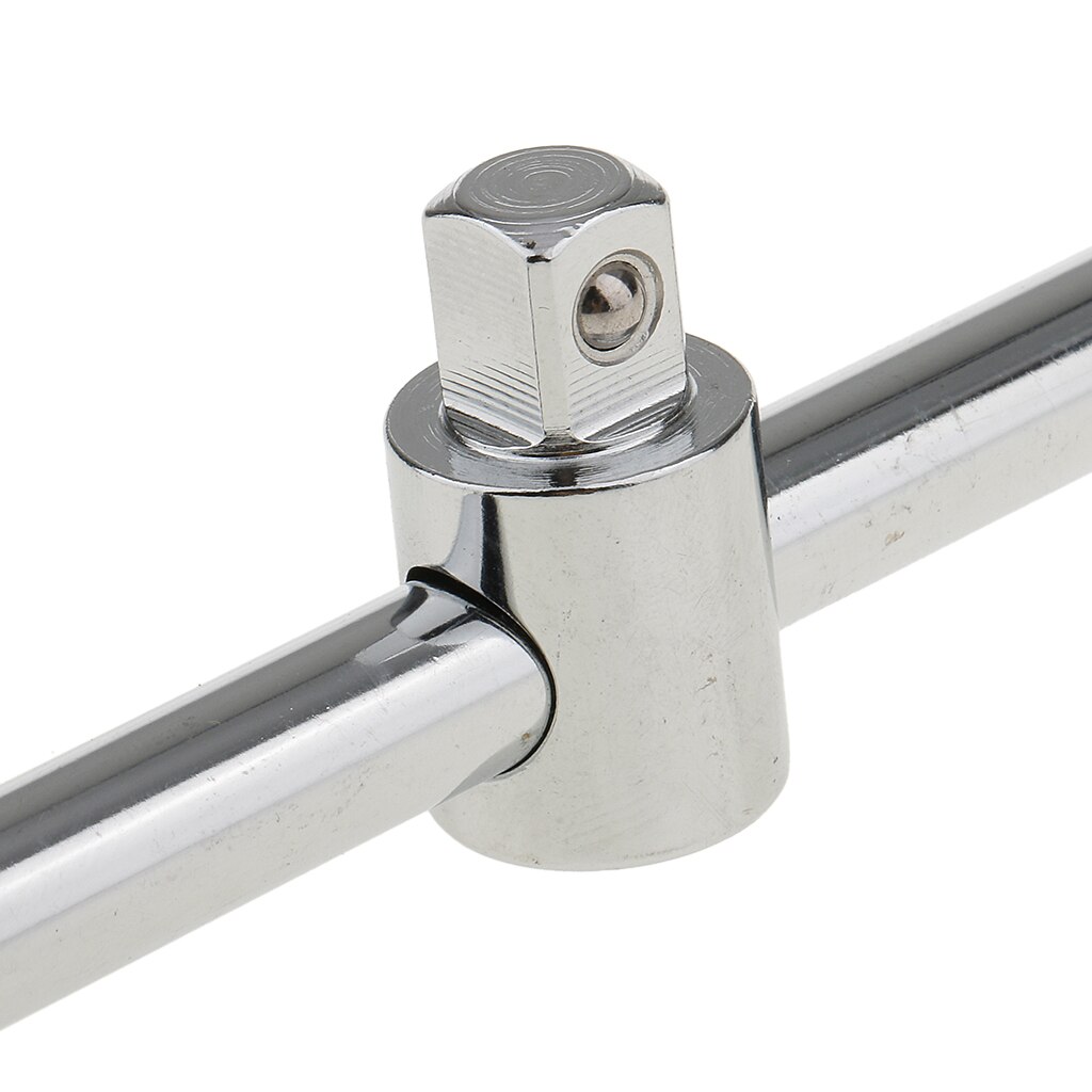 10mm 3/8&#39;&#39; Sliding T Bar Socket Wrench Tool Chrome Steel With Anti Slip Ball Bearing