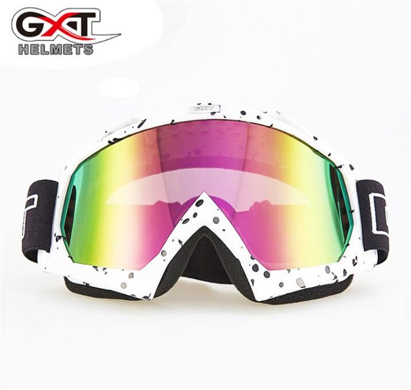 GXT Moto Antivento Equitazione Occhiali Da Sci Neve Snowboard Occhiali motocross spento-strada discesa Antipolvere da corsa Eyewear