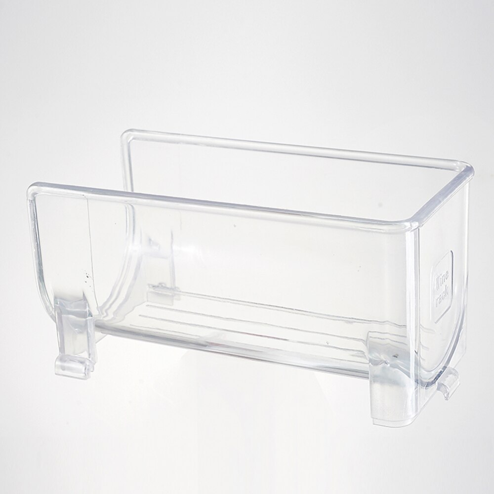 Plast vinställ fristående verktyg för förvaring av flaskor köksutrustning 9.5*21*10.5cm vertikal skiktning lagringsorganisatör