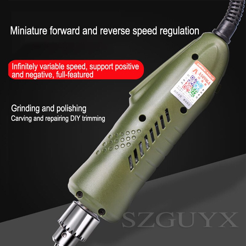 Micro Speed Elektrische Grinder Multifunctionele Elektrische Molen Graveermachine, Elektrische Tool Hand-Held Polijstmachine