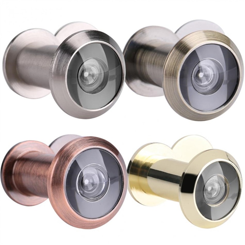 Home security door viewer 16MM 220 graus amplo ângulo de visão de segurança olho mágico olho olho mágico de vídeo olho mágico da porta de segurança em casa