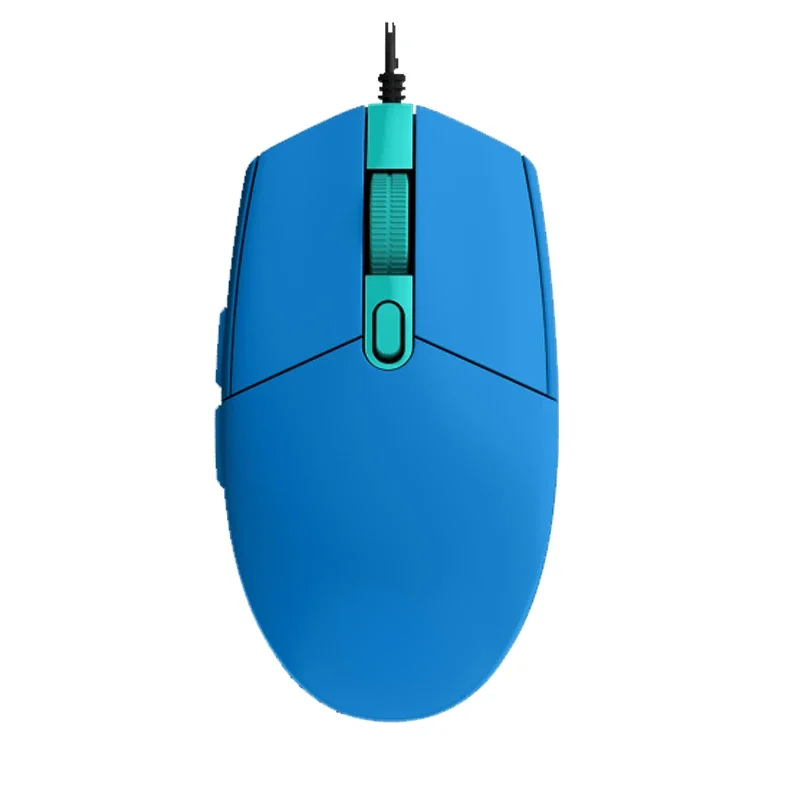 G102 G304 Wired Gaming Mouse RGB USB For PC Laptop Computer Ergonmic Mouse Gamer Mechanica Side Button: PURPLE