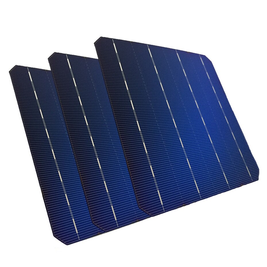 20Pcs 0.5V 5W Mono Solar Cell 6x6 placa solar Grade A High Efficiency For DIY Monocrystalline Silicon Panel for home use