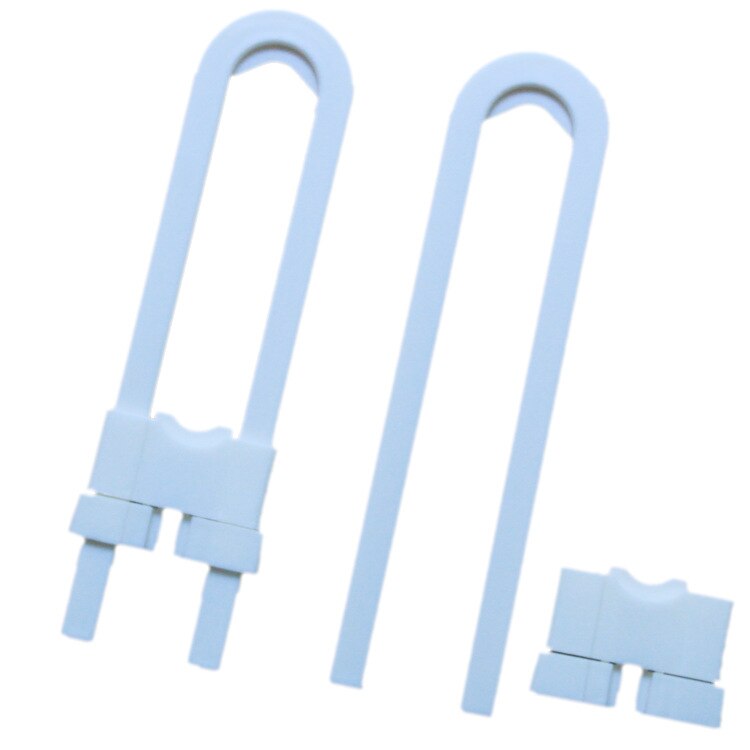 1 PC Lotto U-a forma di Serratura di Sicurezza Del Bambino Colpa Del Gabinetto di Blocco Della Porta di Sicurezza Per Bambini di Vendita Calda