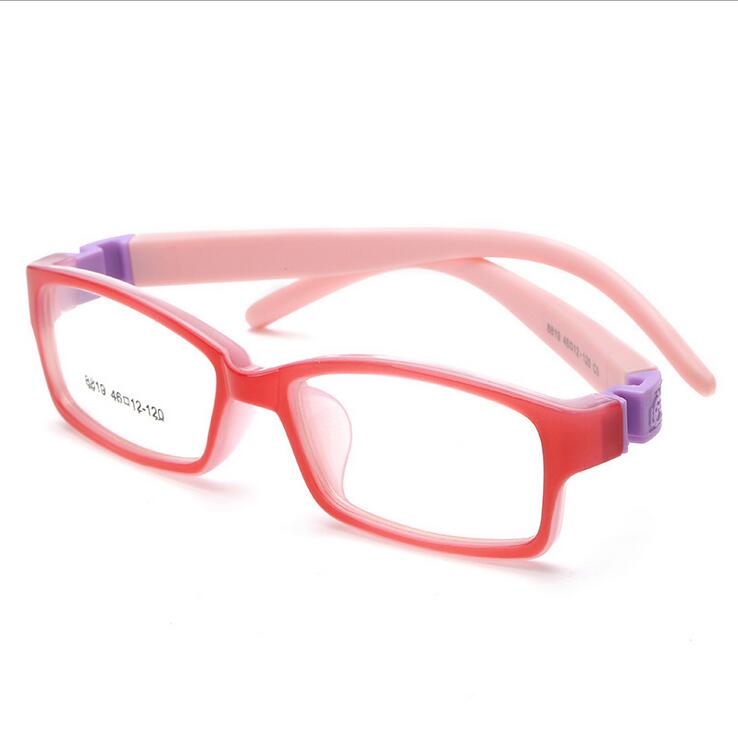 Unbreakable Flexible Safe Myopia Optical Glasses Frame Eyeglasses Kids Frames TR90 Eyewear Frame for children Infant Girls 8819