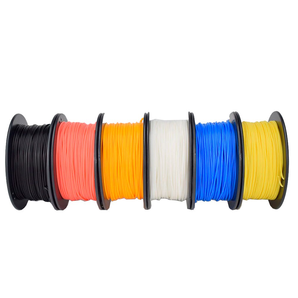 Filament pour imprimante 3D 250g, fil plastique 1.75mm PLA 0.25 kg/rouleau matériau d'impression 3D précision dimensionnelle