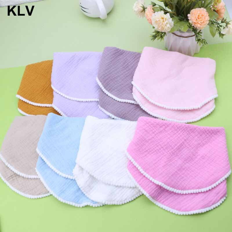 Baby Spucktücher Baumwolle Blick Musselin Baby Lätzchen Bandanas Weiche Atmungsaktive Neugeborene Handtuch Schal