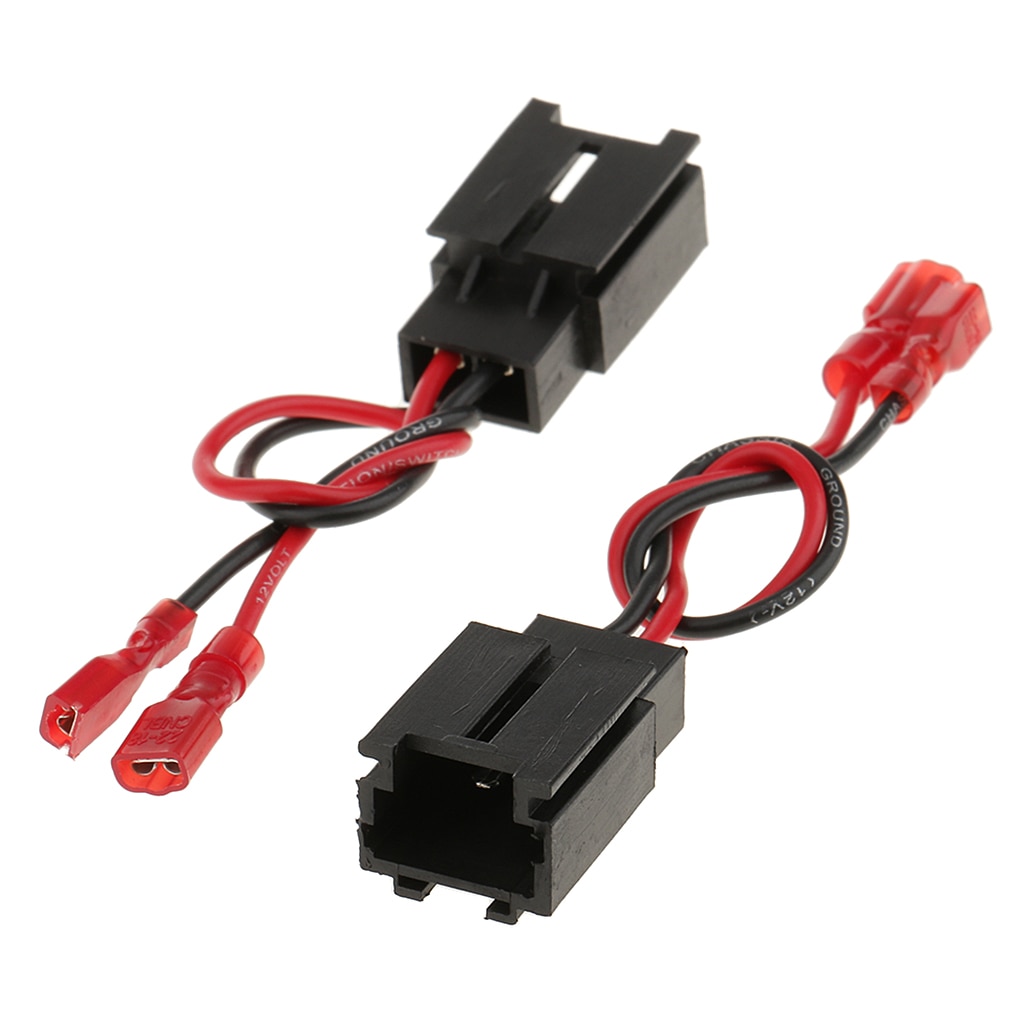 Connecteur de faisceau de câbles pour haut-parleur Audio de voiture, 2 pièces, pour Peugeot 206 et citroën