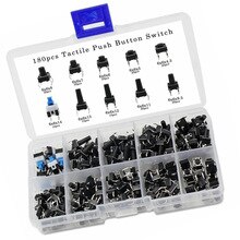 Tactile Television Remote Control Push Button Switch Assortment Tools Parts Kit