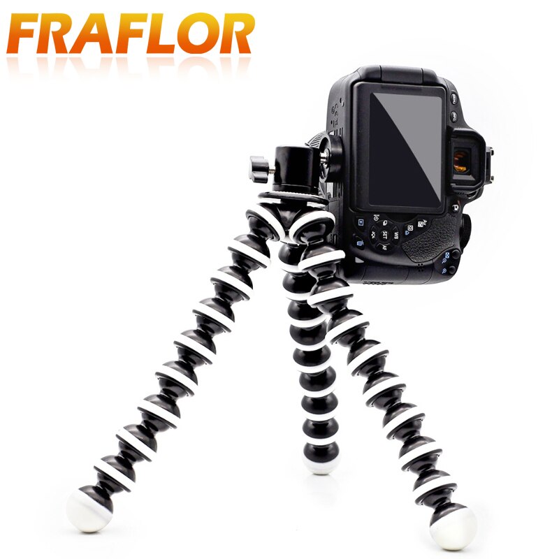 Draagbare Desktop Mini Statief Balhoofd 1/4 "-3/8" Schroef Mount Stand Slr Camera Fotografie Camcorder Mobilofoon Tafelblad Stand