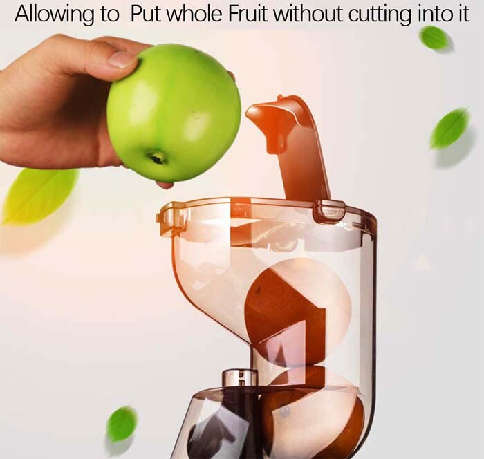 Grote Brede Mond Voeden Chute Hele Apple Slow Juicer Fruit Plantaardige voeding Multifunctionele Sapcentrifuge Knijper