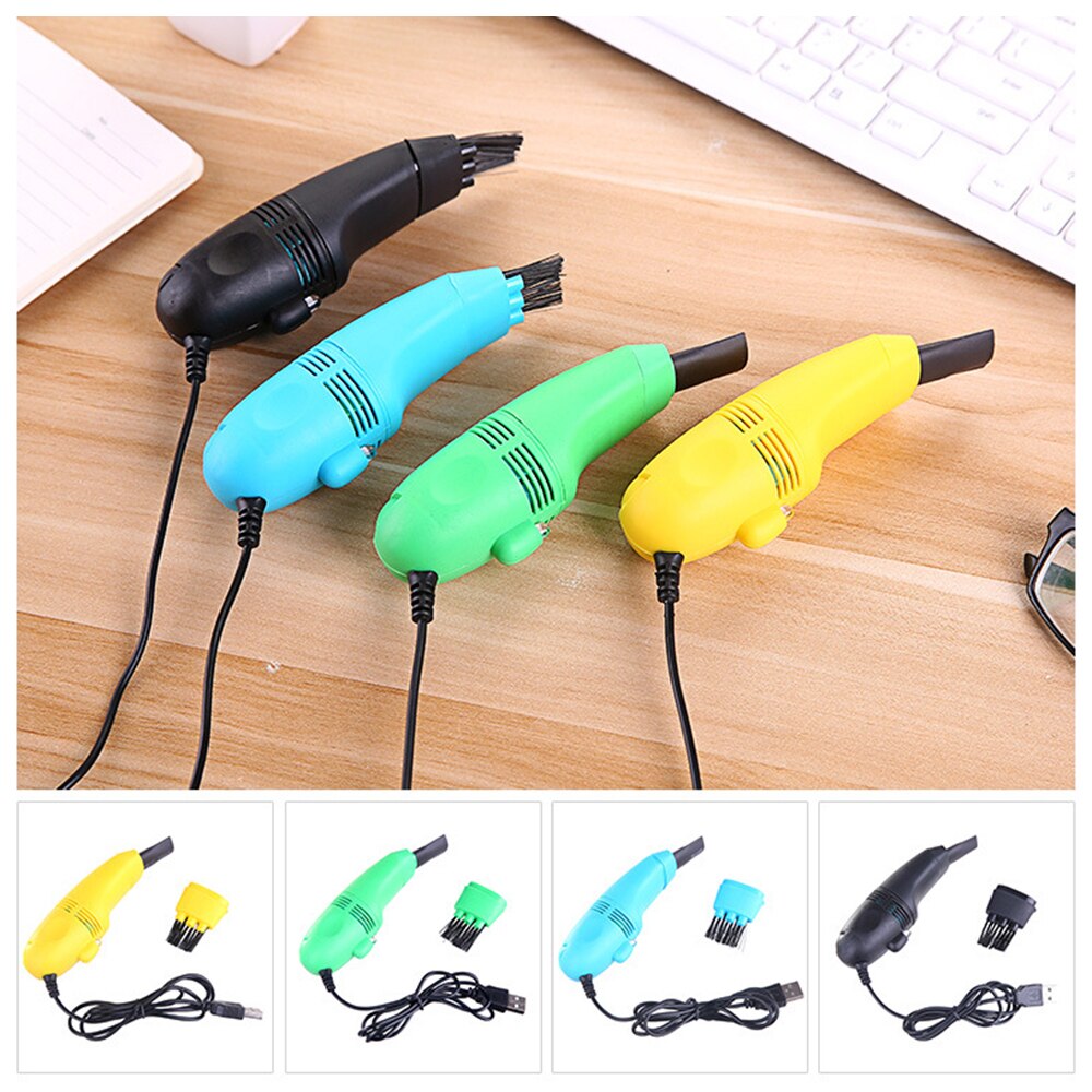Keyboard Cleaner Mini USB Computer Vacuum Cleaner PC Laptop Cleaner Brush Remove Dust Cleaning Brush Household Cleaning Tool