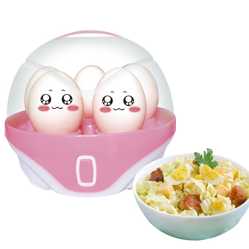 220v 150w multifunksjonelle elektriske egg kjele komfyr dampovn opp  til 6 egg dampet hjemmekjøkken kontor sovesal eu