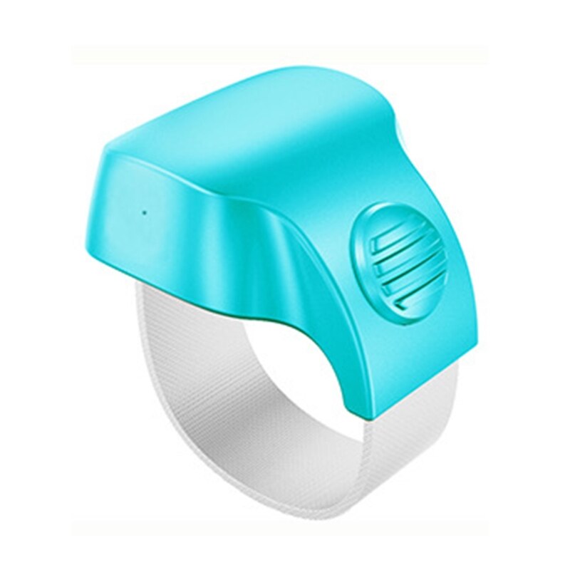 Phone Selfie Shutter Ring Mobile Phone Camera Shutter Indoor Outdoor Bluetooth Remote Control Taking Photo Smart Ring: Blue