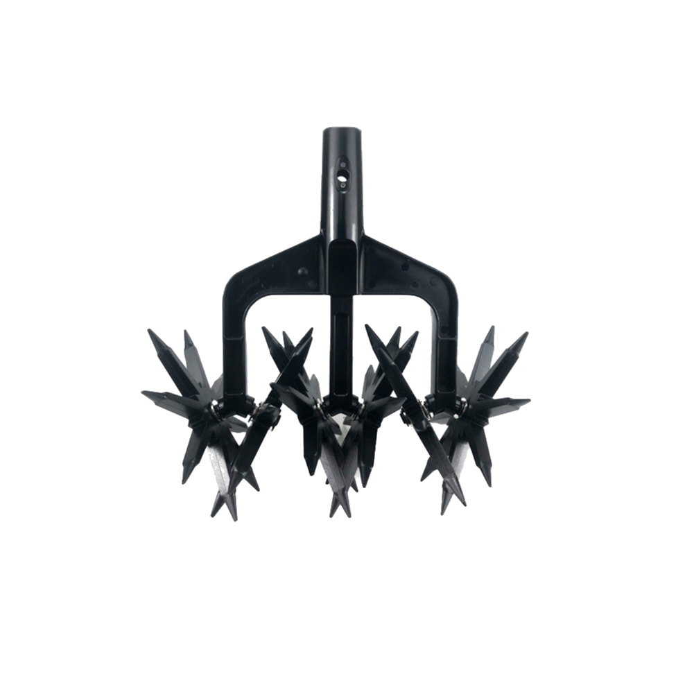 2 in 1 Garden Aerator Garden Soil Scarifier Ventilated Scarifier Gardening Rotary Tiller Rotary Cultivator Tool for Garden Lawn: Default Title