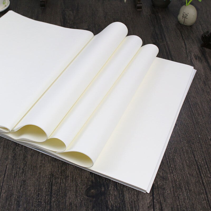 60 hojas papeles Xuan chino caligrafía cepillo tinta escribir papel de arroz para cepillo de la caligrafía, escritura pintura conjunto Sumi