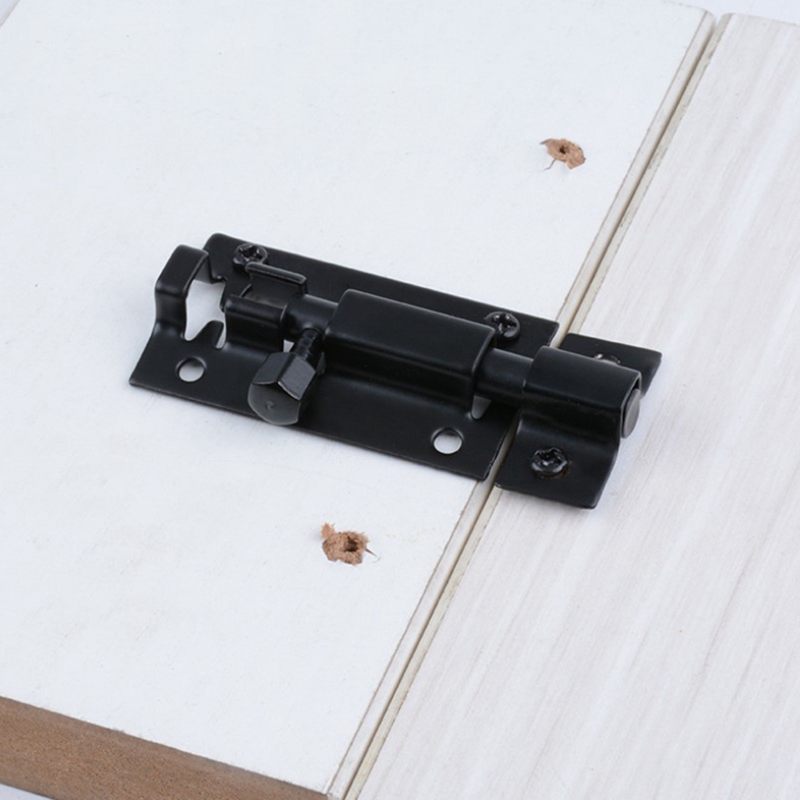 75 mm Sliding Latch - Locking Bolt Lock Snap Lock Bolt Bolt for Bathroom Toilet Shed Garage Garden