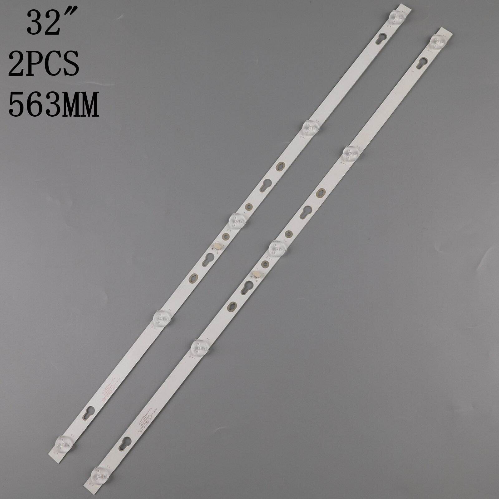 2pcs 563MM LED Strip 5 lamp for MI 32" TV LCD L32M5-AZ TCL32D05-ZC22AG-11 LVW320CSDX 4C-LB320T-DSA 6v TC32L72A-V01