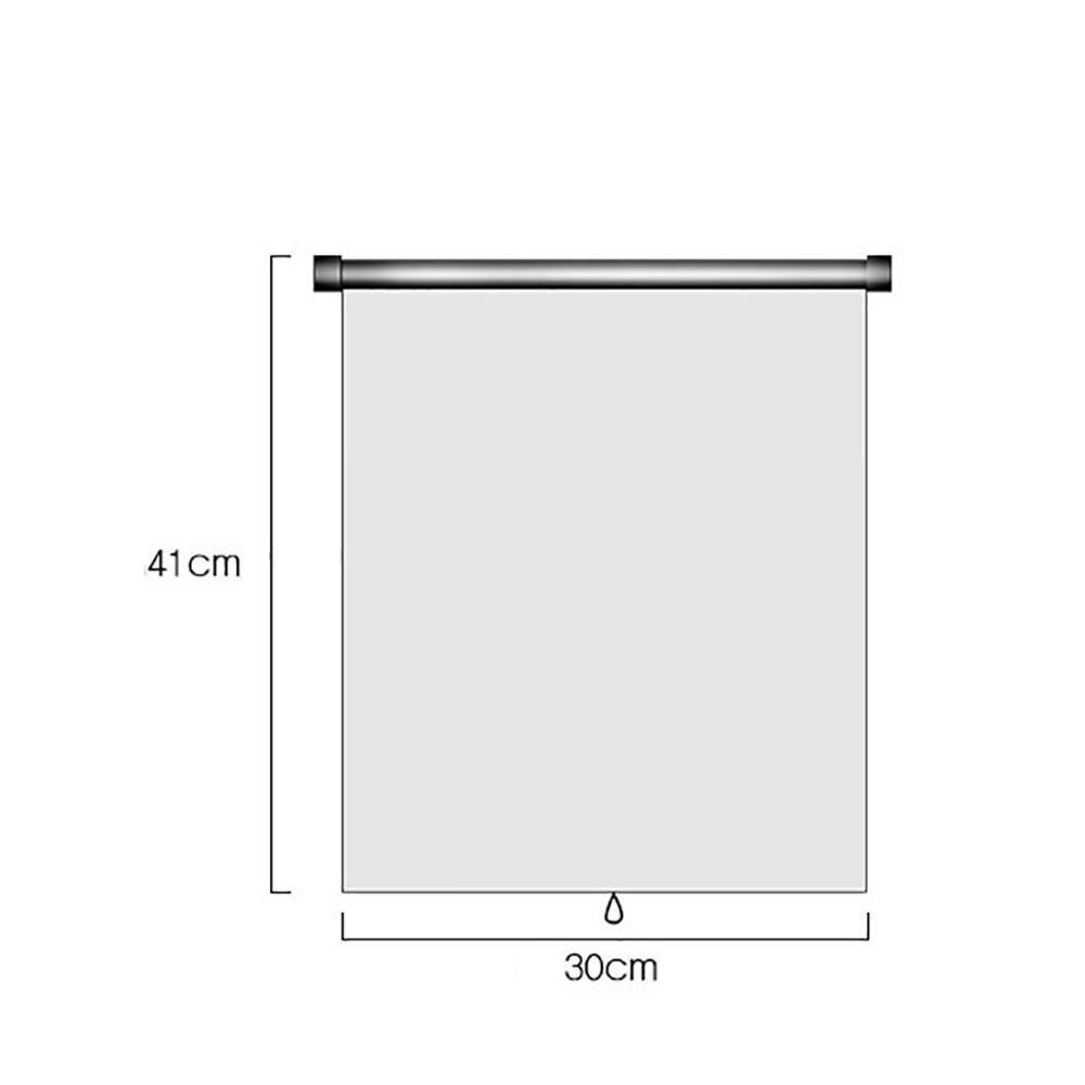 Multifunctional retractable Kitchen Safety Anti Oil Transparent PVC roll Curtain Cooking Safe FD