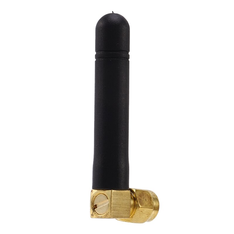 1pc 2.4 ghz antenn 3.5 dbi wifi antenn bluetooth zigbee modul sma hane rätt vinkel prismodem extern antenn