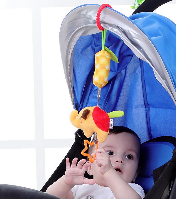 JJOVCE Schöne tier Baby Rasseln Kinderwagen Hängen Spielzeug Plüsch Handys Campanula klassische spielzeug für kinder 40% off