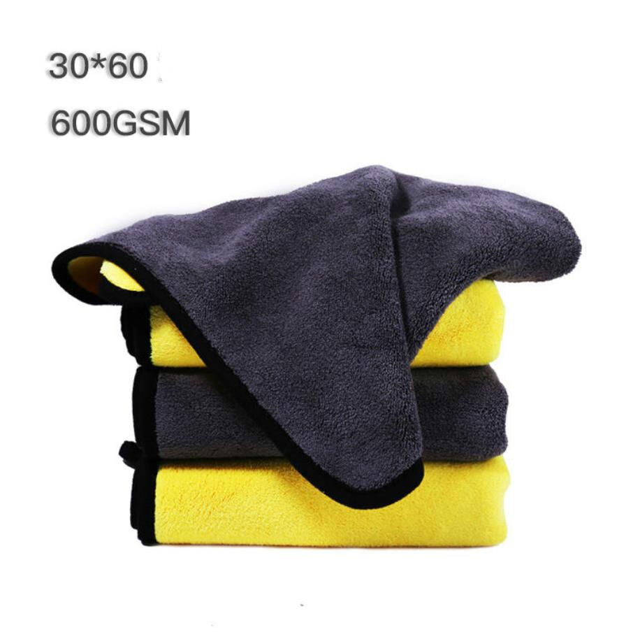 30 x 30cm kjæledyr badehåndkle sterkt absorberende vann hundehåndklær golden retriever bamse generelt kjæledyr utstyr til kjæledyr spesialhåndkle  e11462: 30 x 60 gule