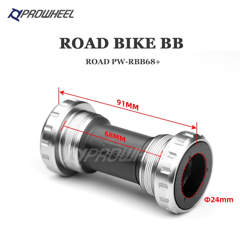 PROWHEEL BB73 BB92 BB68 BB86 MTB Road Mountain Bike Bicycle Press-in Bottom Brackets BB 24mm for SRAM GXP Crankset