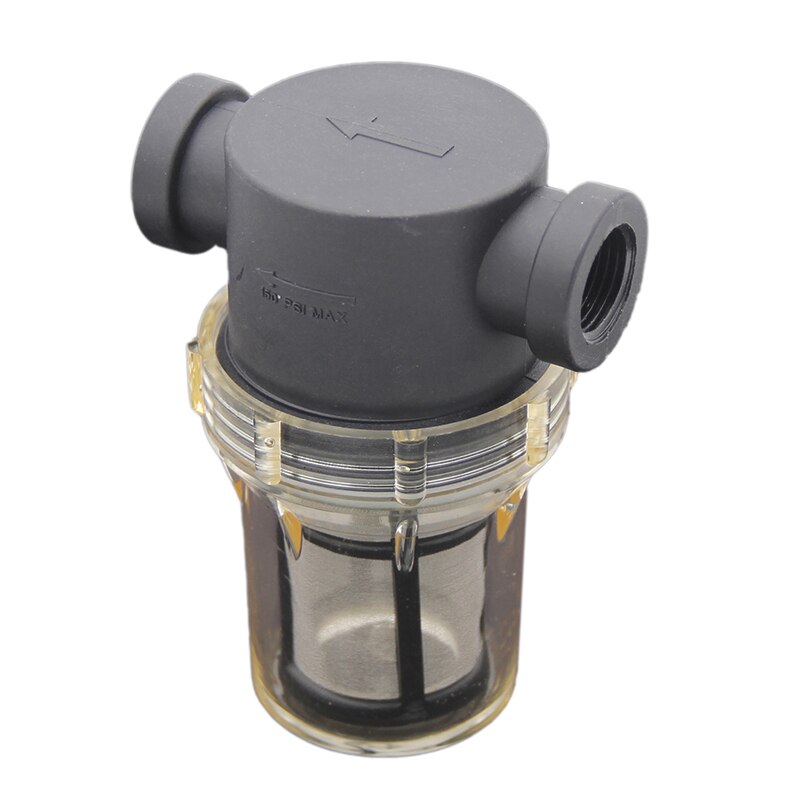 Inline Filter for Home Brewing 150 micron 100 mesh Water & Beer Filtering