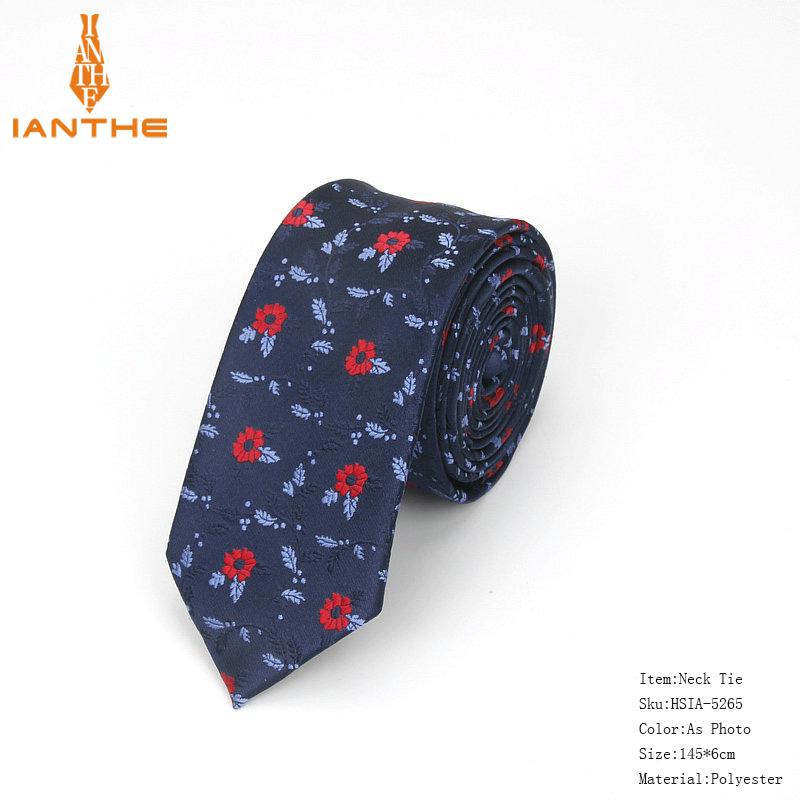 Offre spéciale cravates de cou pour hommes | 6cm, accessoires de mariage, slim Business de mariage, cravates fête formelle fleur, cravata: IA5265