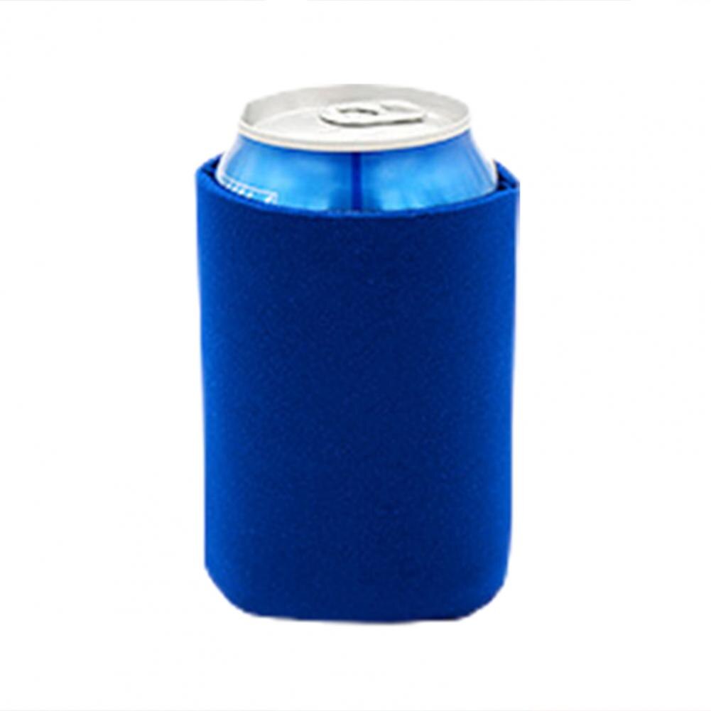 10Pcs Durable Can Cooler Waterproof Cold Retaining Diving Material Bottle Protective Cooler for Home Kitchen Supplies: Blue