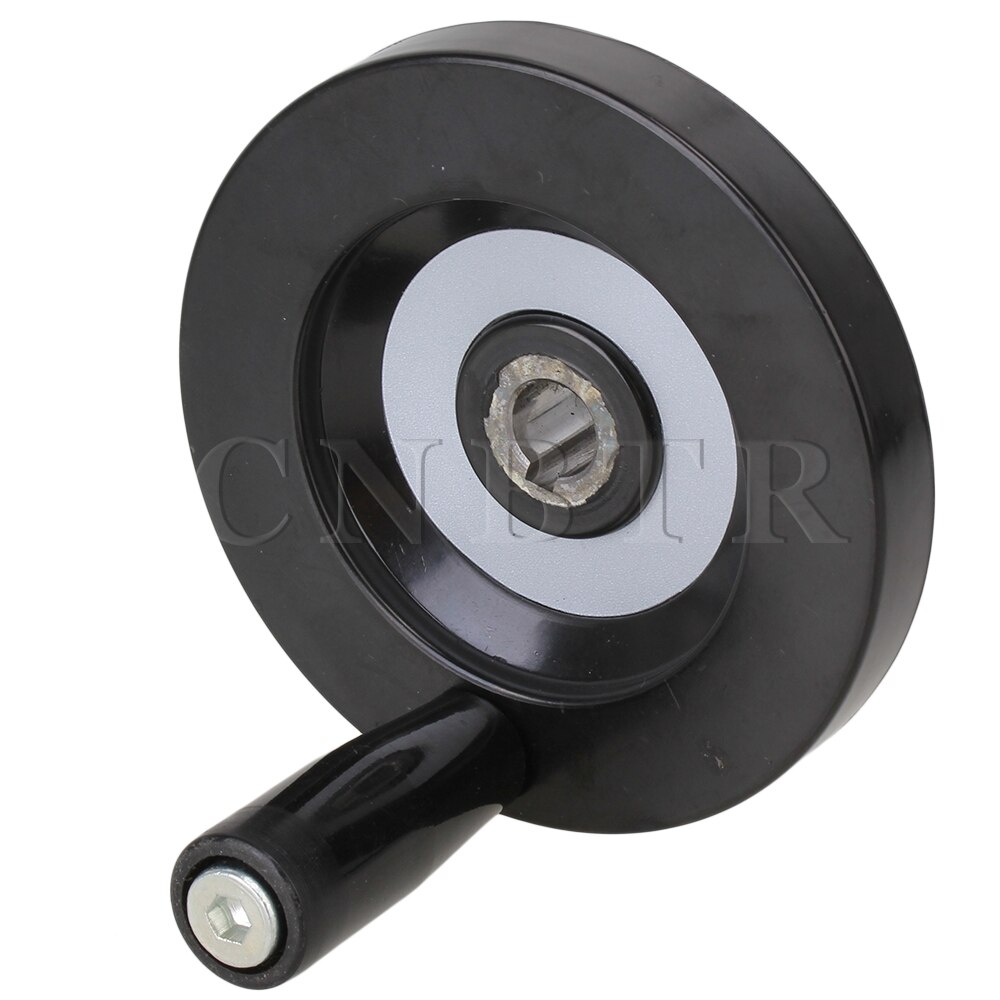 CNBTR 100mm Dia Lathe Milling Machine Rear Ripple Hand Wheel With Revolving Handle