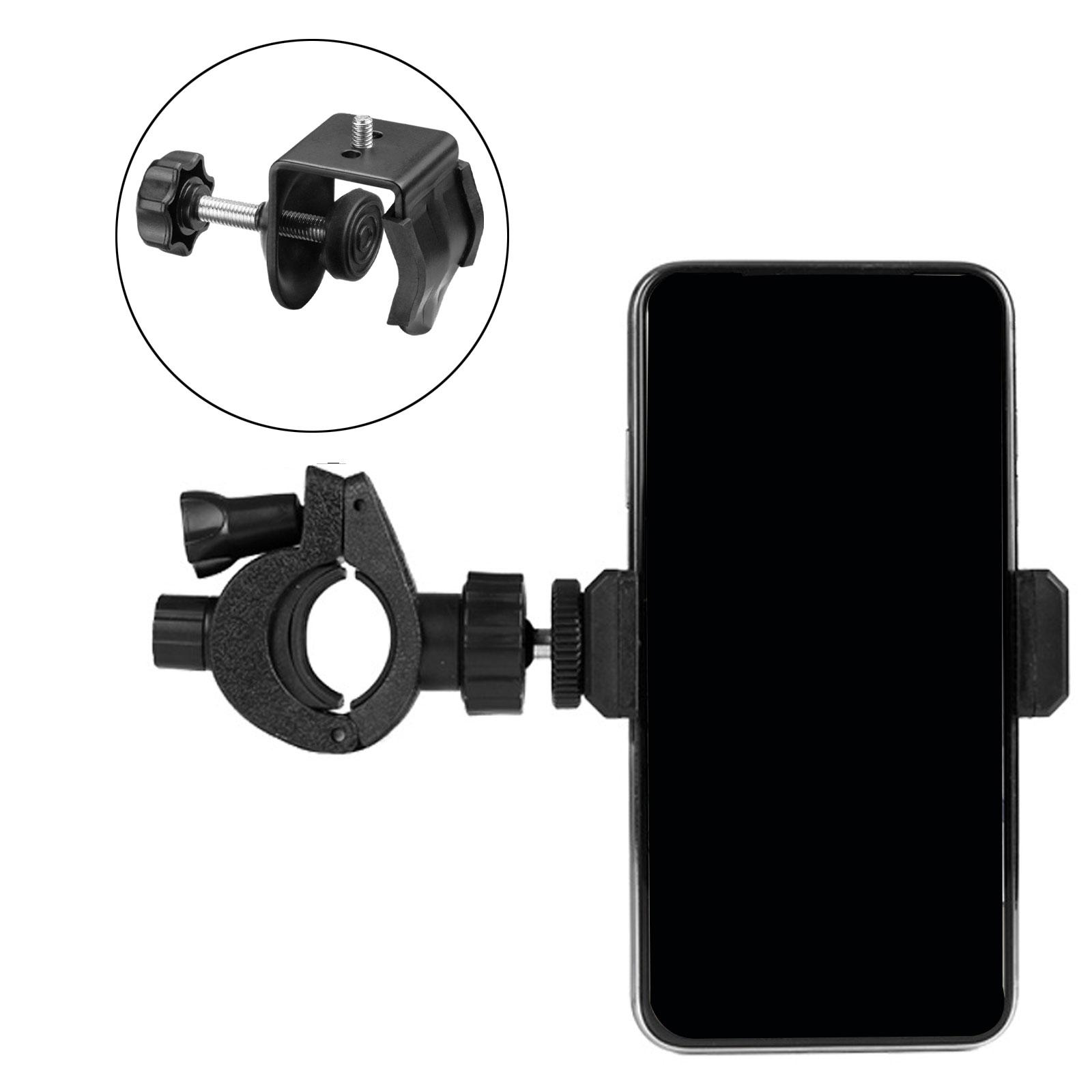 C Klem Basis Stand Montage Accessoire Zwart Desktop Mount Houder Verstelbare Hoek te installeren voor camera's Fotostudio Planken