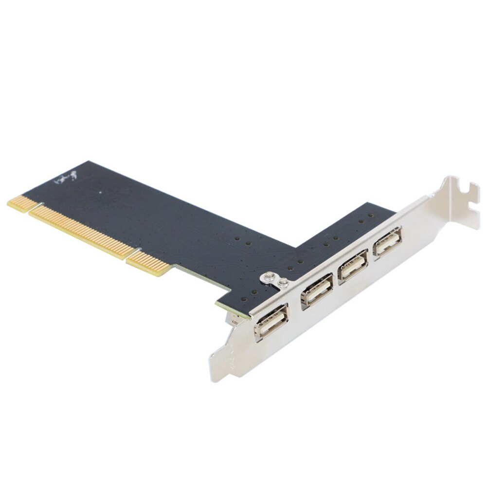 5 Poorten Interne Hoge Snelheid Duurzaam Zwart Uitbreiding Hub 480Mbps Usb 2.0 Desktop Converter Controller Adapter Pci Card