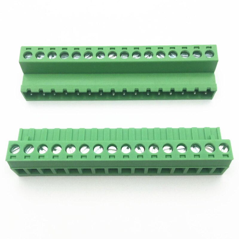 Connecteur de borniers enfichables KF2EDGKR 5.08, 5 jeux de 5.08MM, bornes à vis 2/3/4/5/6/7/8 broches