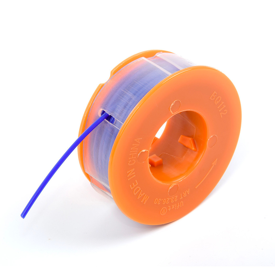 3pcs Fits For Bosch Strimmer Trimmer Spool Line ART 23 26 30 Combitrim Easytrim Orange Electric String Trimmer Head Spool