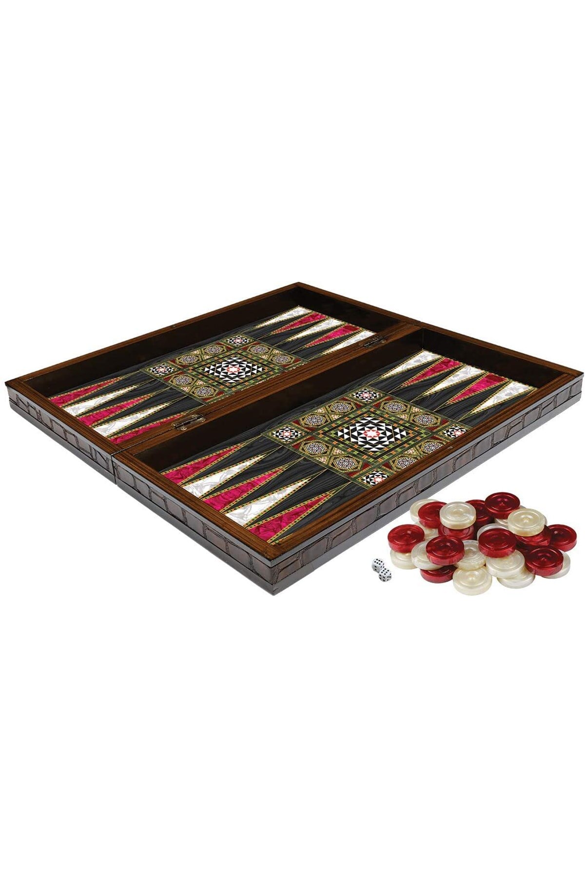 GROßE Backgammon DAMA einstellen KÖNIG GRÖßE SPAß ZEIT SPIEL FÜR ERWACHSENE