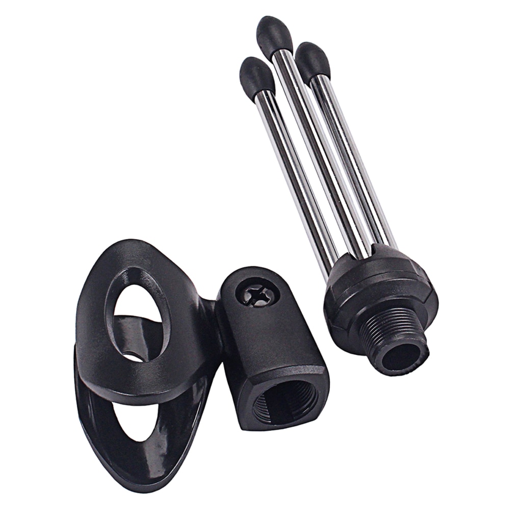 Microphone Mic Mount Stand Holder Bracket Support for Recording Interview Removable Portable Microphone Mic Tripod Base Stand
