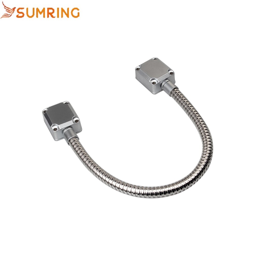 Door Loop Exposed Mounting Protection Sleeve Access Hidden Wire Line Protect Armored Metal Tube Control Cable Stainless Steel