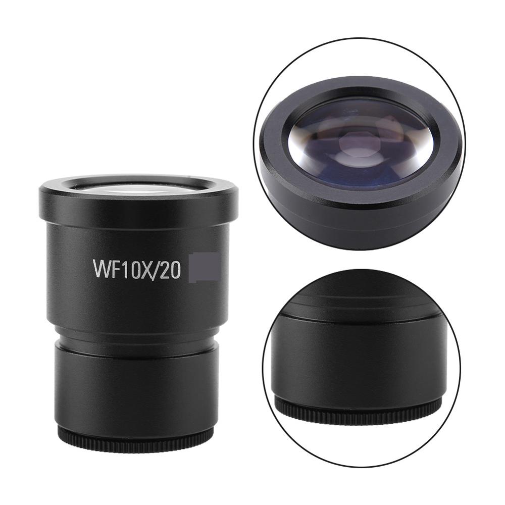 1pc WF10X/20 Wide Field Stereo Microscope Eyepiece Mounting Size 30mm Stereo Microscope Eyepiece