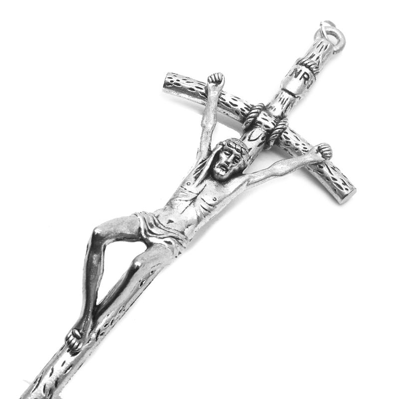 2Pcs Kruisiging Van Christian Jezus Als Christelijke Kerk Kantoor Huishoudelijke Religieuze Ornamenten Muur Kruisbeeld Antieke Huis