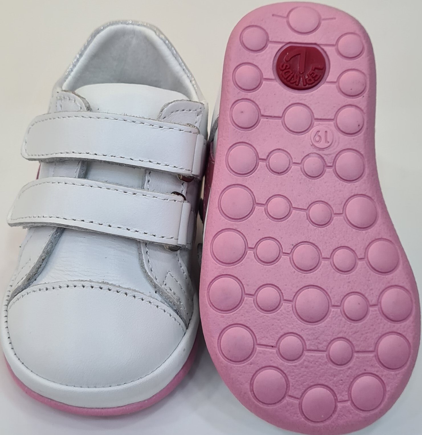 Pappikids 31 ortopædiske læder casual piger børn første trin sko b
