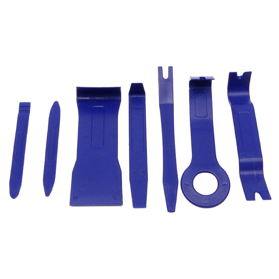 BU-tcuida 7 Uds de plástico Auto Panel de Radio Panel con Clip de puerta Interior Trim tablero de apertura DIY Kit de herramientas de reparación de automóviles
